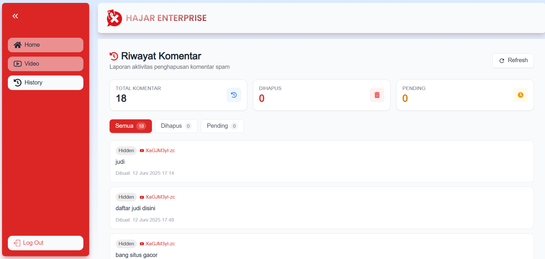 HAJAR - AI-Powered Spam Detection System 5