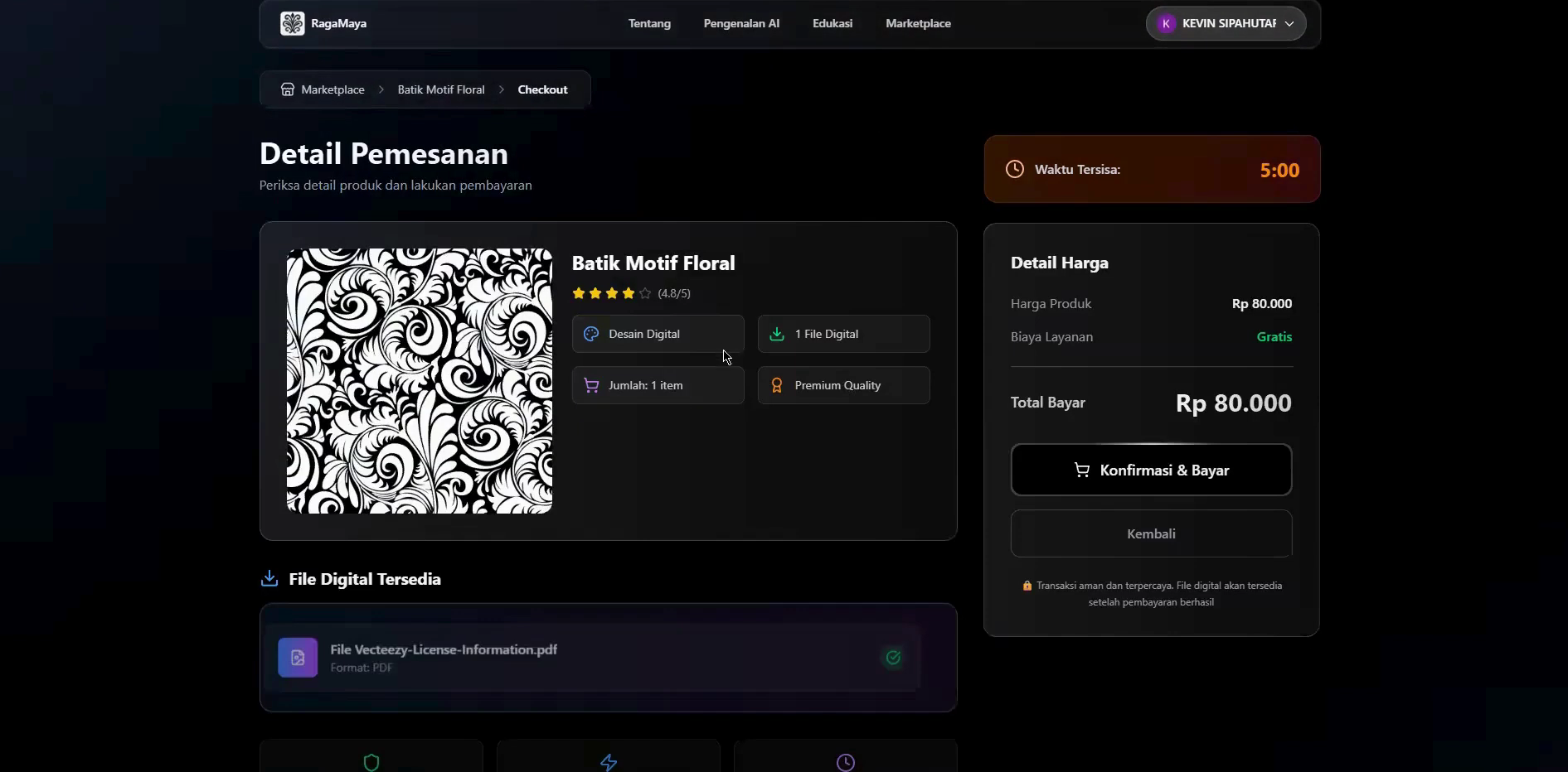 RagaMaya - AI-Powered Batik Recognition Platform 4