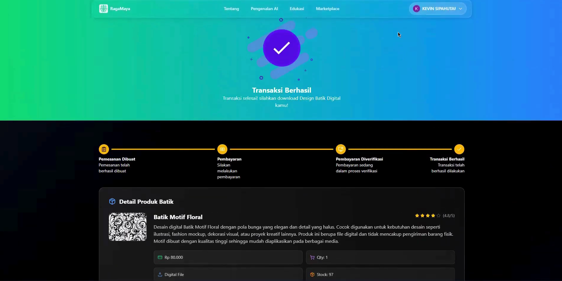 RagaMaya - AI-Powered Batik Recognition Platform 5
